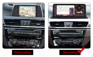 Lecteur multimédia de voiture MEKEDE Android 13 pour <span class=keywords><strong>BMW</strong></span> <span class=keywords><strong>X1</strong></span> F48 2016 2017 2018 2019 Vidéo BT 4G WIFI autoradio - Product Image 3