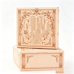 High End Flap <b>Gift</b> <b>Box</b> Elegant Cover Design For <b>Wedding</b> Favor And Guest <b>Gift</b> Arrangement - Product Image 6