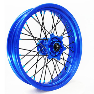 Juego de Ruedas de Motocicleta Supermoto de Aleación de Aluminio Anodizado de 17 Pulgadas para <span class=keywords><strong>Yamaha</strong></span> <span class=keywords><strong>Yz</strong></span> <span class=keywords><strong>250</strong></span> - Product Image 5