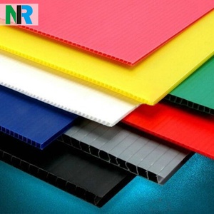 NR Factory Sale 3mm 18x24 Inch White Corrugated <b>Plastic</b> <b>Sheet</b> Yard Sign Blanks - Product Image 3