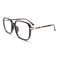Montures de lunettes Fengchao Fabricant TR90 Métal Monture en verre pour ordinateur Lunettes unisexes personnalisées pour femmes avec verres noirs