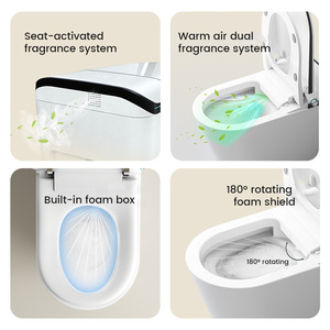 Automatic Smart <strong>Toilet</strong> with Wireless Remote Control and Auto Flush Feature ETL Certified - Product Image 2