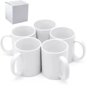 Customizable Blank Sublimation Mugs Eco Friendly Food Grade Ceramic Dishwasher and <b>Microwave</b> Safe Custom Logo Print - Product Image 2