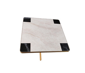 Mobili per esterni moderni rettangolo tavolo da pranzo con <span class=keywords><strong>effetto</strong></span> <span class=keywords><strong>marmo</strong></span> finitura tavolo in legno moderno tavolo da giardino mobili - Product Image 4