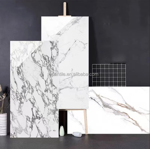 Foshan Building Materials Color <span class=keywords><strong>brillante</strong></span> 24x48 <span class=keywords><strong>Blanco</strong></span> y Negro Piso <span class=keywords><strong>brillante</strong></span> Azulejo de porcelana pulida <span class=keywords><strong>60x60</strong></span> para piso 600x1200 - Product Image 4