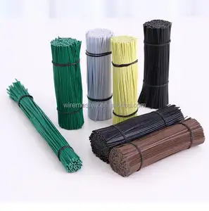 PVC Coated/Galvanized/Annealed Rebar Tying Cut Straight Iron Wire Length Customization