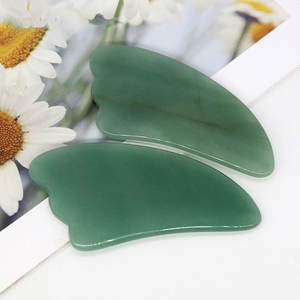 ชุดโรลเลอร์หยกกัวชาคริสตัลสีเขียวสำหรับนวดหน้า - Product Image 3