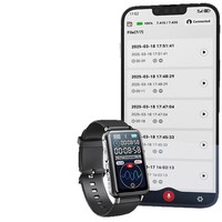 Reloj Grabador de Voz Inteligente con IA para Comercio Exterior, USB 2.0, Transcripción y Traducción con ChatGPT, Aleación