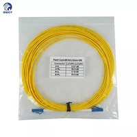 Câble de raccordement optique FTTX FTTH FTTR Simplex LC UPC/LC UPC SM 1m 0.9mm/2.0mm/3.0mm Câble de saut Connecteur de fibre optique pour 4G