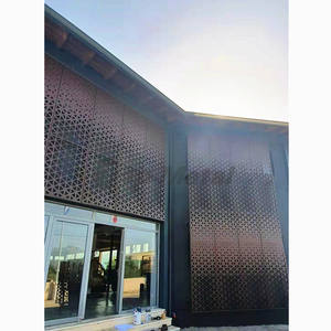 لوحة ديكور من سبائك الألومنيوم المطلية بالبودرة مقطوعة بالليزر CNC بدقة عالية، تصميم عصري للجدران الخارجية، حاصلة على شهادة <span class=keywords><strong>CE</strong></span> - Product Image 5