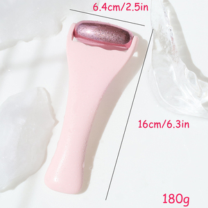 Rodillo Facial de Hielo con Logotipo OEM, 1 Pieza, Rodillo Facial de Acero Inoxidable <span class=keywords><strong>para</strong></span> el Cuidado de <span class=keywords><strong>la</strong></span> Piel, Color Rosa - Product Image 5