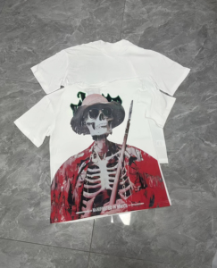 T-shirt vintage oversize pour homme Oses, haute qualité, 240 grammes, 100% coton, tricoté, streetwear, t-shirts graphiques, impression DTG, street - Product Image 6