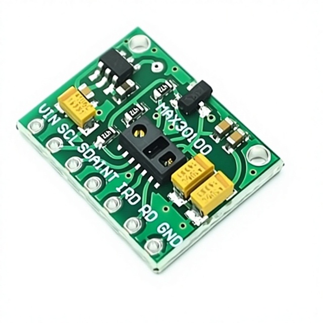 MAX30100 MAX30102 Heart Rate & Blood Oxygen Sensor Module Development Board with I2C Communication
