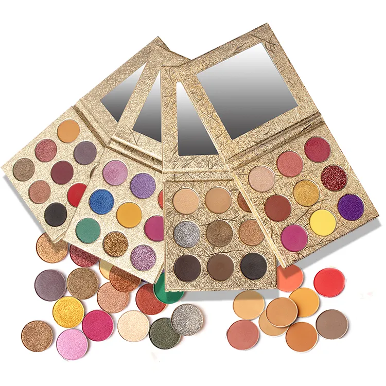 Diy Single Eyeshadow 223 Colors Low MOQ Wholesale Glitter Matte Custom Logo Makeup Eye Shadow Palette