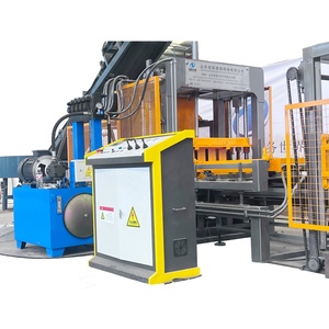 Machine de fabrication de blocs de béton entièrement automatique professionnelle QT4-15E avec PLC Siemens, haute capacité, pour la construction africaine - Product Image 2