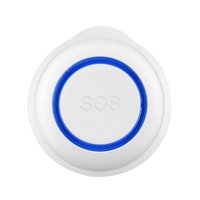 Bouton SOS intelligent compatible HomeKit, contrôle à distance par application, ABS, pour système de sécurité domestique d'urgence pour personnes âgées, portée 10-20m