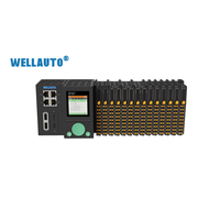 WELLAUTO AU7 813-1B0AA-2BB0-HL PLC 2*RS485/RS232 MODBUS-RTU/Free Port, Automatización Industrial Ethernet, 2 Puertos I/O, 4GB de Memoria, 32GB