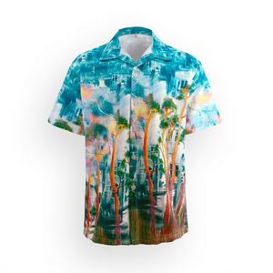 Camisas Hawaianas Casuales de Playa de Manga Corta con Estampado por Sublimación de Alta Calidad para Hombre - Product Image 4