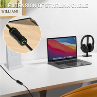 Adaptador Acoplador Starlink Gen3/Mini V3, Conector RJ45, Compatible con Mini Antena, Ethernet Impermeable para Datos Satelitales