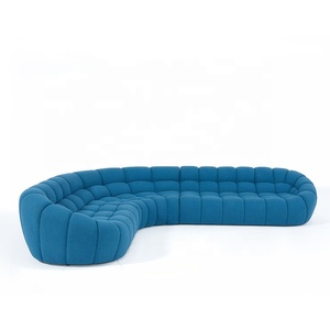 Sofá <span class=keywords><strong>de</strong></span> Tela <span class=keywords><strong>de</strong></span> Lino <span class=keywords><strong>de</strong></span> Estilo Moderno en Forma <span class=keywords><strong>de</strong></span> L, Reproducción <span class=keywords><strong>de</strong></span> Sofá <span class=keywords><strong>de</strong></span> <span class=keywords><strong>Esquina</strong></span> para Sala <span class=keywords><strong>de</strong></span> Estar en Oferta - Product Image 4