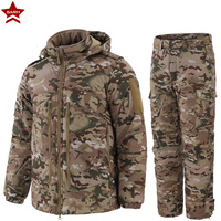 Vestes d'hiver chaudes imperméables coupe-vent pour la chasse, le camping, la randonnée, vestes en duvet pour hommes, vestes d'hiver