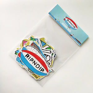 UV הוכחה עמיד למים מגניב בציר מגוון צורה מותאמת אישית מותג סקייט ויניל מדבקת חבילה - Product Image 4