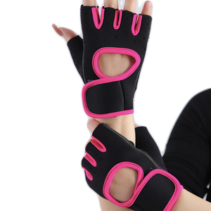Gants <span class=keywords><strong>de</strong></span> fitness respirants en néoprène à demi-doigts, gants d'entraînement sans doigts en polyester pour la <span class=keywords><strong>musculation</strong></span>, pour hommes et femmes - Product Image 2