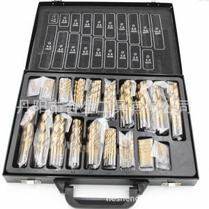 Forets hélicoïdaux métriques Mr Drill, longueur standard, 170 pièces, revêtement en titane TiCN, outils de perçage en acier, tige droite hexagonale - Product Image 4