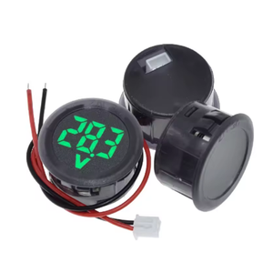 Voltmètre numérique DC5-100V, affichage numérique LED, voltmètre circulaire, compteur de tension et de courant pour voiture, détecteur de tension, panneau de surveillance - Product Image 5