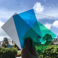 Vente directe du fabricant, panneau en plastique résistant, panneau en polycarbonate transparent personnalisé, panneau/feuille/plaque en PC