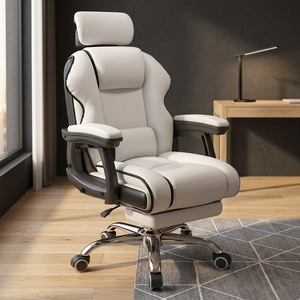 Chaise de Gaming Ergonomique Moderne en Cuir PU avec Pédale Cachée pour Bureau à Domicile – Vente Chaude en Gros - Product Image 5