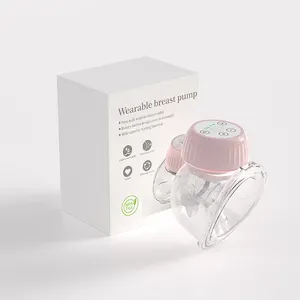 OEM & ODM BPA Livre Silicone Elétrica Wearable Peito Bomba Mãos Livres Do Bebê Dispositivo de Alimentação para Mães Amamentação