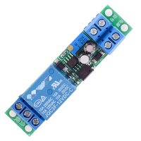 Module de relais de démarrage automatique HW-256 DC 12V avec optocoupleur, temporisation réglable et temporisation de coupure, interrupteur de temporisation de signal