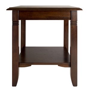 DB Nolan Farmhouse Style Metal End Table <b>for</b> <b>Living</b> Room Entry Home Office Dining Hotel Use - Product Image 4