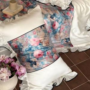 Lyocell <span class=keywords><strong>ชุด</strong></span>เครื่องนอน4ชิ้นลายดิจิทัลสีม่วงออกแบบโดยดีไซเนอร์<span class=keywords><strong>ผ้า</strong></span>นุ่มลื่นใช้ในฤดูร้อน - Product Image 6