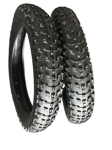 Pneus à crampons 20x4.0 pour vélo à pneus gras, vélo électrique pour la neige, pneus en caoutchouc pour l'hiver - Product Image 3