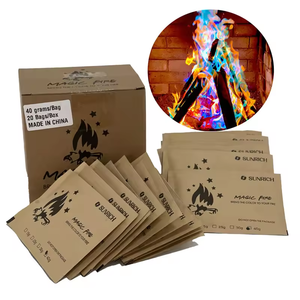 Fogata de larga duración de Sunrich Factory, llama colorida Artificial, fuego místico, colorante de fuego mágico, fuegos artificiales, petardos - Product Image 1