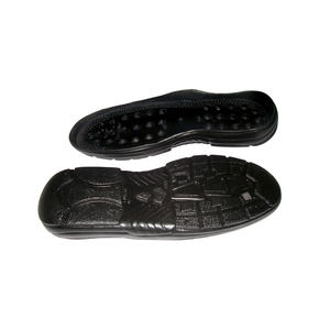 Semelle de chaussure pour homme en PVC, conçue pour la marche quotidienne, antidérapante, résistante à l'eau, adhérence ferme, forme stable, confortable - Product Image 1