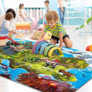 Alfombra de juego con estampado personalizado para niños, tapete de juego educativo para interiores y exteriores, <span class=keywords><strong>Monster</strong></span> <span class=keywords><strong>Truck</strong></span> respetuoso con el medio ambiente - Product Image 6