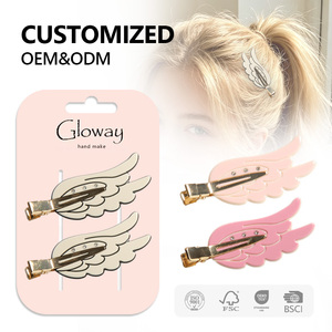 En gros Pinces à cheveux pour femmes, mignonnes, sans plis, style Y2K, à motif dessin animé, avec strass, pour franges et maquillage, accessoires capillaires - Product Image 1