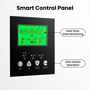 SAMAS Axpert ECO Plus 4000, Sistema Híbrido Solar de 4000W, Cargador MPPT de 3000W, Onda Sinusoidal Pura, Conexión a Red, WiFi, APP, 90% SAMAS Axpert ECO Plus - Product Image 3