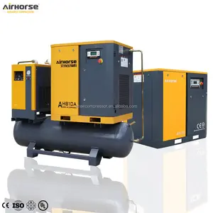 15kw 22kw 37kw 55kw 75kw 90kw 110kw PM العاكس توفير الطاقة منخفضة السعر منخفضة الضوضاء المسمار الهواء الصناعية ضاغط