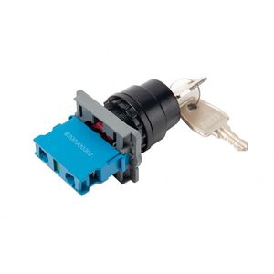 LA38 Series 3 <strong>Position</strong> <strong>Key</strong> Rotary <strong>Selector</strong> Push Button <strong>Switch</strong> with Factory Price - Product Image 2