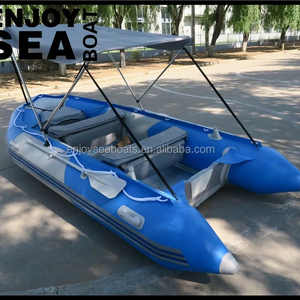 Bateau de sport <span class=keywords><strong>gonflable</strong></span> à vitesse rapide de 380cm avec pagaie de 170cm à l'extérieur du bateau à rames à <span class=keywords><strong>moteur</strong></span> - Product Image 2