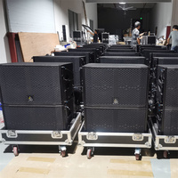 Système de sonorisation DJ L-SOLUTION V18S, enceintes passives Line Array, crossover, 1000W, aimant néodyme, audio haute résolution, 4 canaux, respectueux de l'environnement