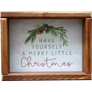 ของตกแต่งโต๊ะทำจากไม้ขนาดเล็กสุขสันต์วันคริสต์มาสของคุณ - Product Image 2