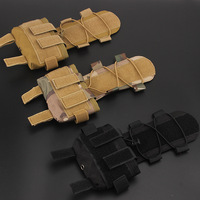 Pochette Tactique Amovible pour Casque de Combat, Pochette Rapide pour Équipement, Pochette Tactique MK2, Étui pour Batterie de Casque