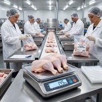Cuisses de poulet halal surgelées en gros, avec os et peau, pour l'exportation, IQF, fournisseur de volailles de qualité supérieure