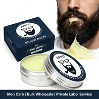 Baume Coiffant Naturel pour Barbe Lissant Adoucissant Nourrissant Soin Quotidien pour Hommes Vente en Gros Personnalisée Service de Marque Privée