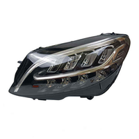 Phares DRL Plug-and-Play Modifiés pour Voitures RHD/LHD, Mise à Niveau pour Mercedes-Benz Classe C W205 2015-2018, Phares de Style Ancien vers Nouveau